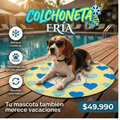 Colchoneta Fría - Tu mascota también merece vacaciones