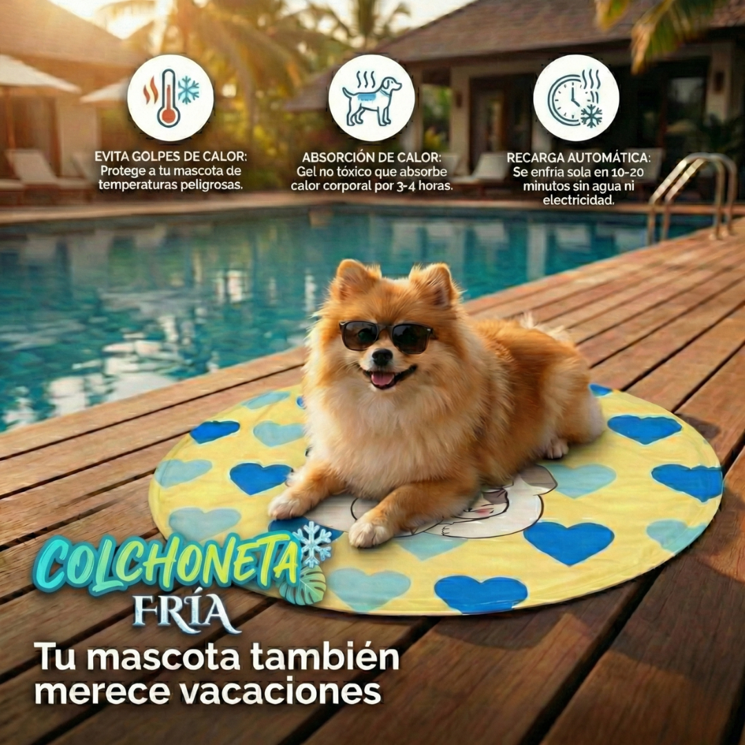 Colchoneta Fría - Tu mascota también merece vacaciones