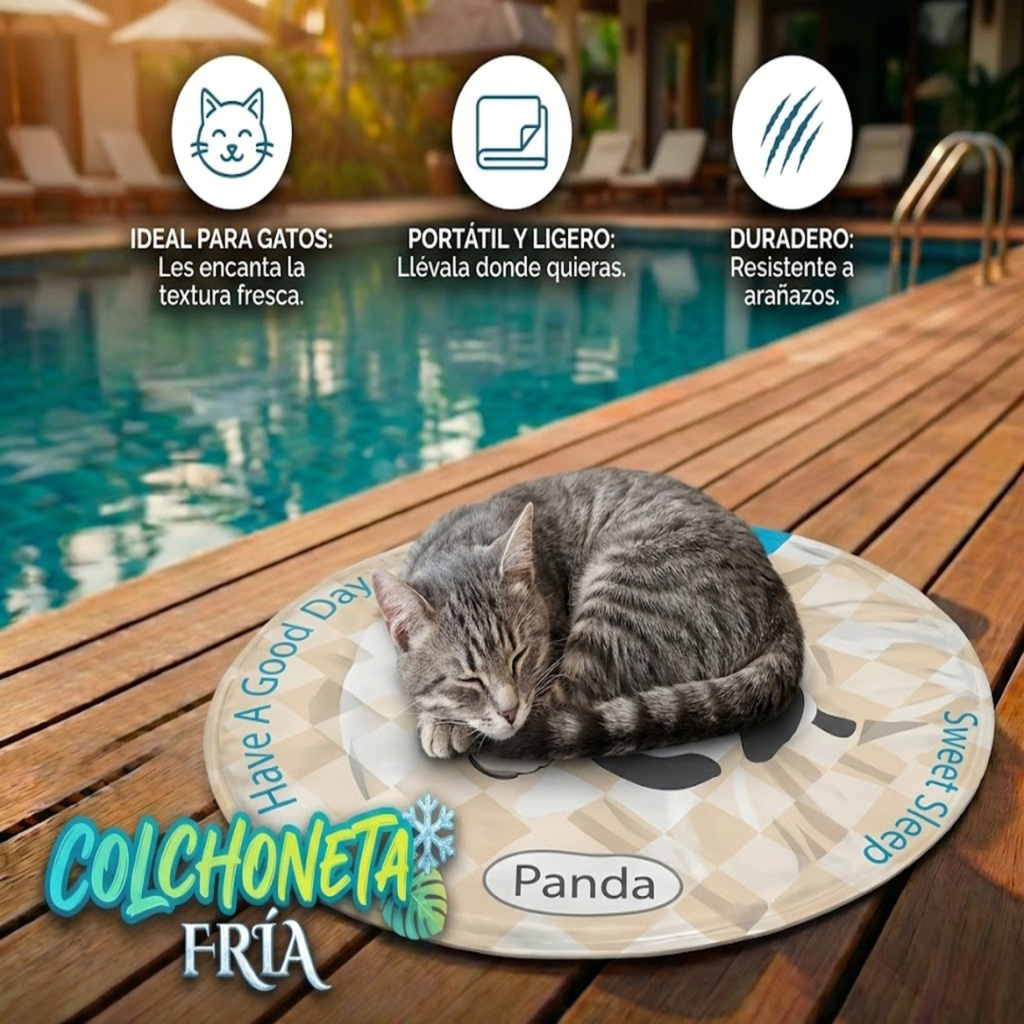 Colchoneta Fría - Tu mascota también merece vacaciones